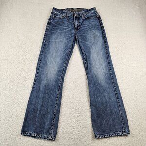 AE American Eagle Jeans Men's Size 29x32 Classic Bootcut Medium Wash Denim Y2K